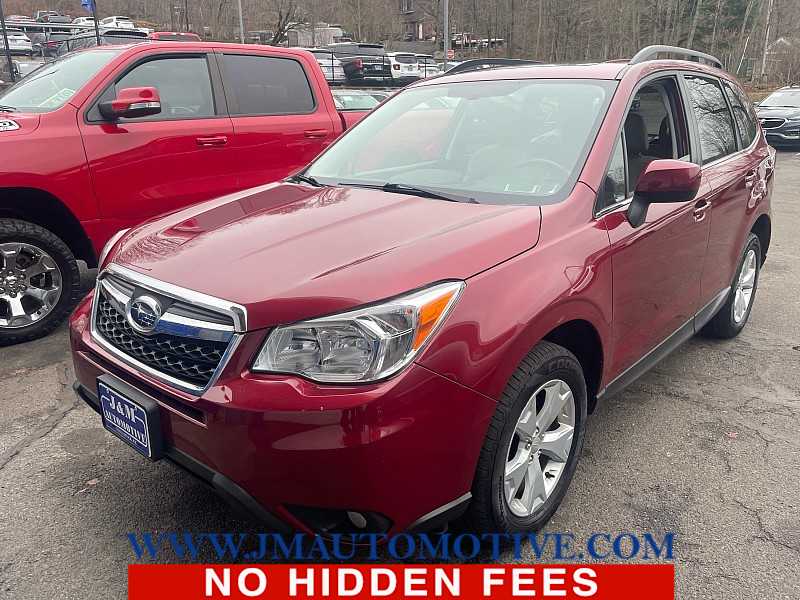 Venetian Red Pearl 2016 Subaru Forester 2.5i Limited SUV / Crossover All-Wheel Drive Continuously Variable Transmission