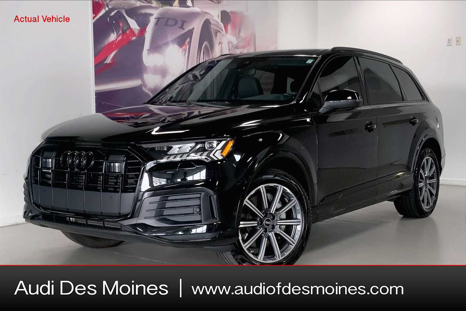 Black 2023 Audi Q7 SUV / Crossover All-Wheel Drive 8-Speed Automatic