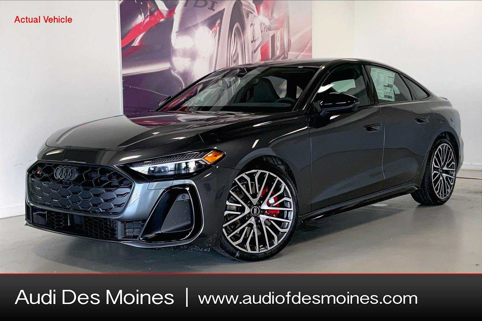 Gray 2026 Audi S5 Sedan All-Wheel Drive 7-Speed Automatic