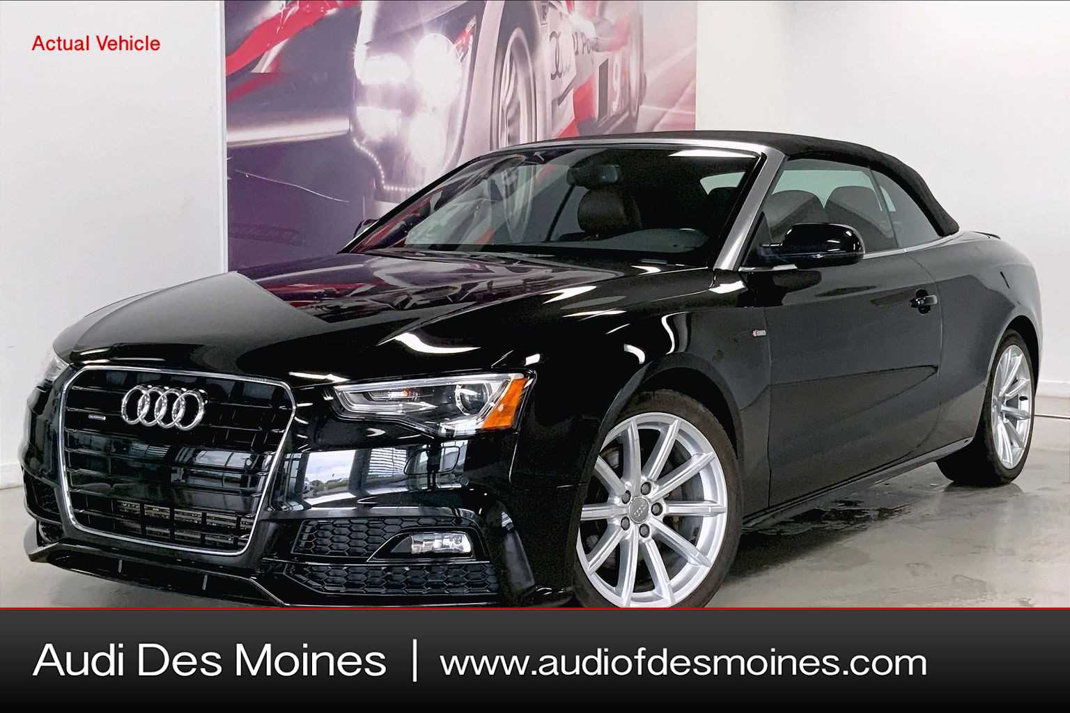 2017 Audi A5 2.0T quattro Sport Cabriolet AWD