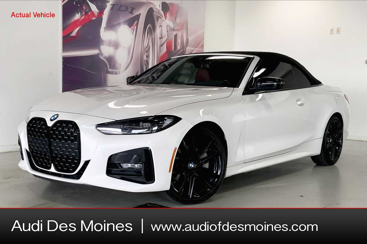 Mineral White Metallic 2022 BMW 4 Series 430i Convertible xDrive Convertible All-Wheel Drive 8-Speed Automatic