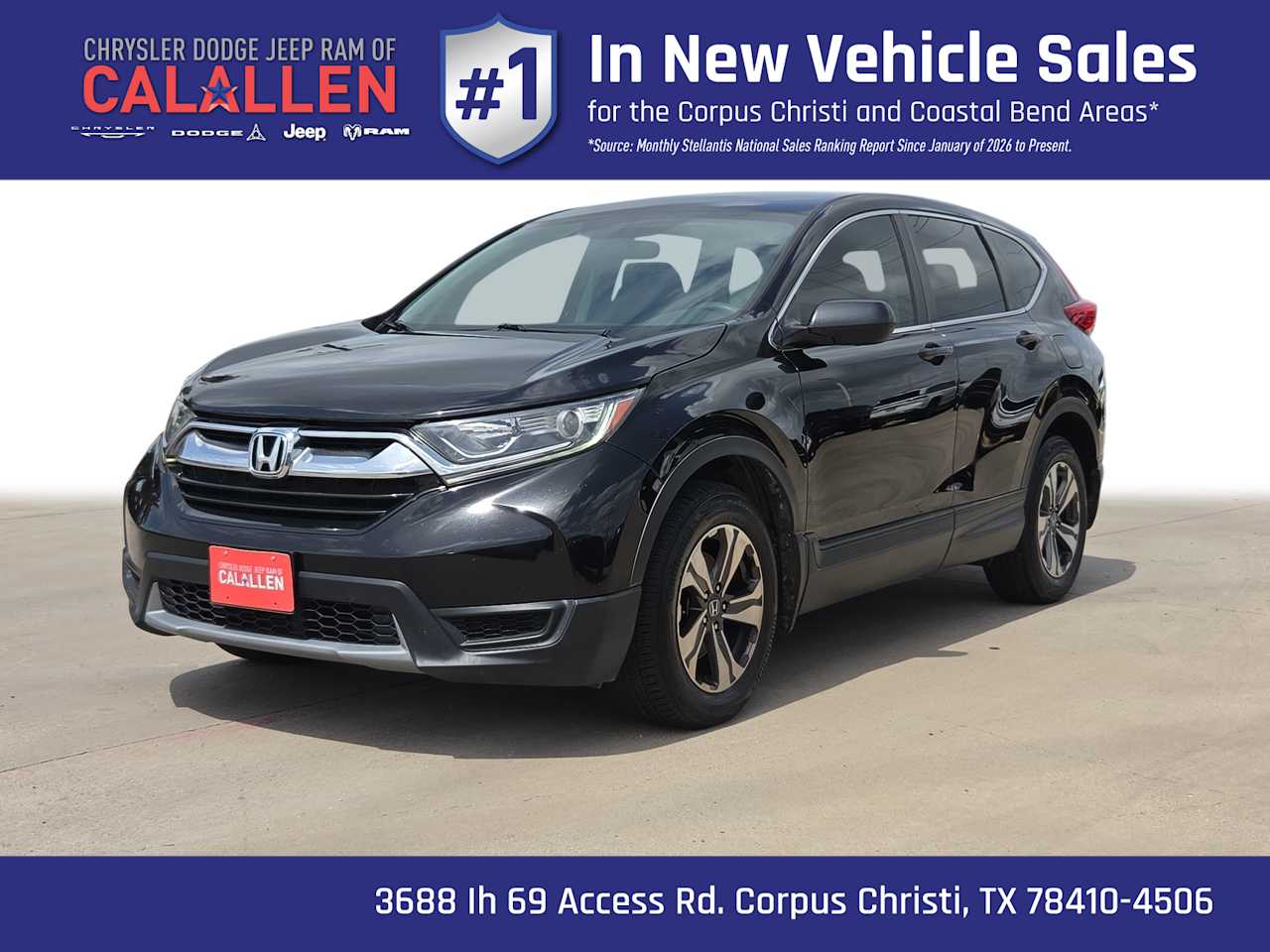 Black 2018 Honda CR-V SUV / Crossover Front-Wheel Drive Continuously Variable Transmission