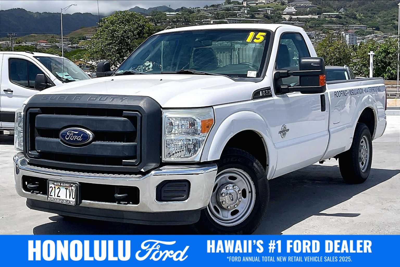 Oxford White 2015 Ford F-250 Super Duty Pickup Truck 4X2 6-Speed Automatic