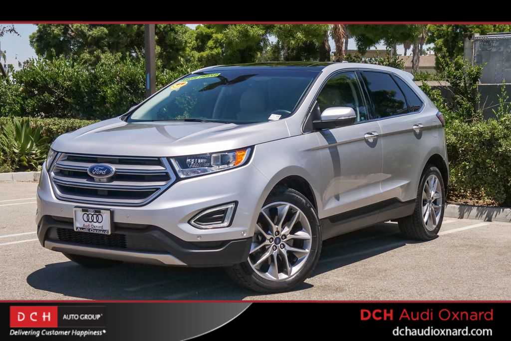 Ingot Silver Metallic 2018 Ford Edge SUV / Crossover Front-Wheel Drive 6-Speed Automatic