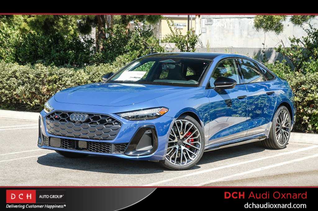 Blue 2026 Audi S5 Sedan All-Wheel Drive 7-Speed Automatic