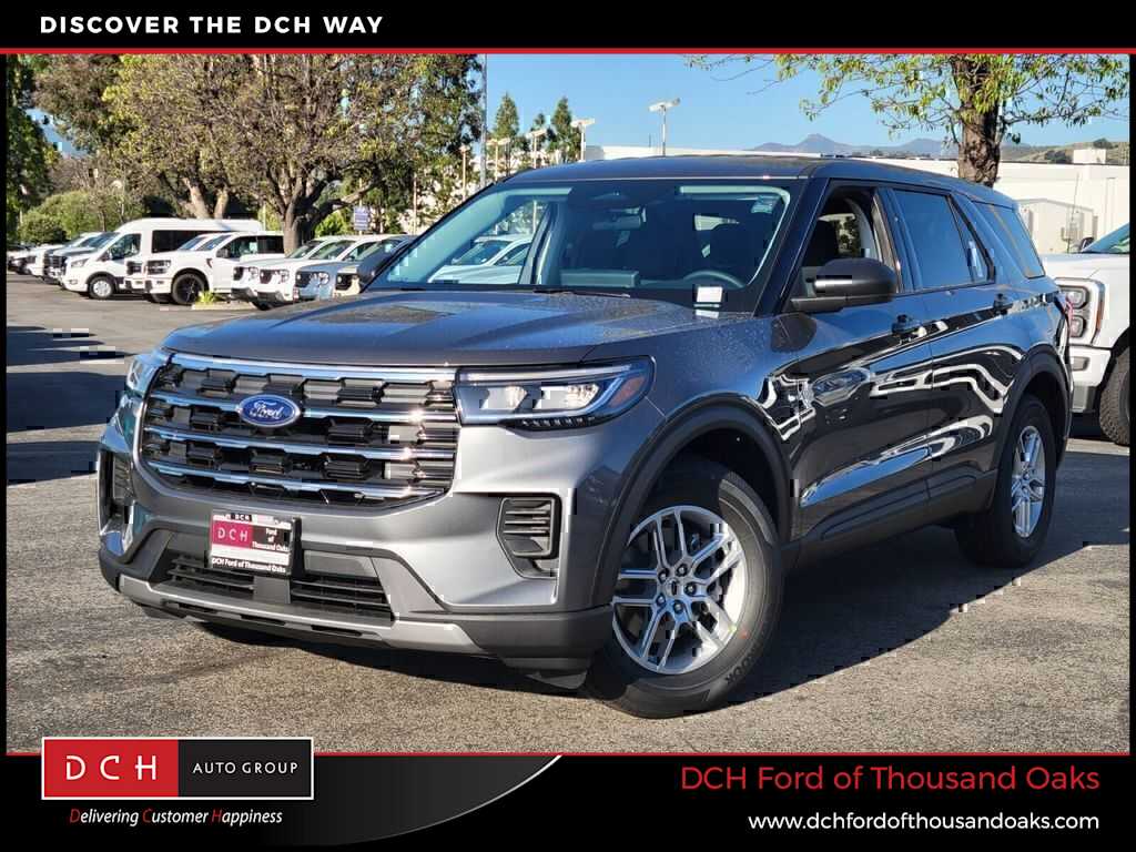 CARBONIZED GRAY METALLIC 2026 Ford Explorer Active RWD SUV / Crossover Rear-Wheel Drive Automatic