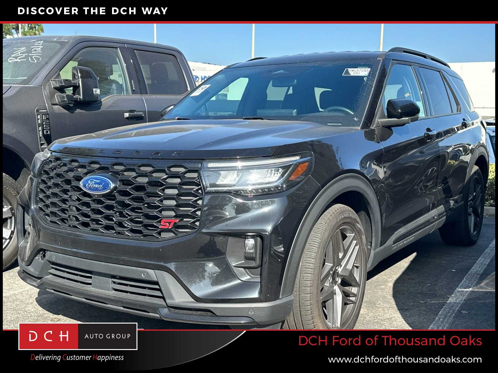Agate Black Metallic 2025 Ford Explorer SUV / Crossover Rear-Wheel Drive Automatic