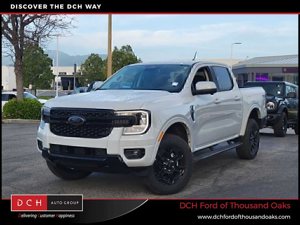 Avalanche Gray Metallic 2026 Ford Ranger Lariat SuperCrew 4WD Pickup Truck Four-Wheel Drive Automatic