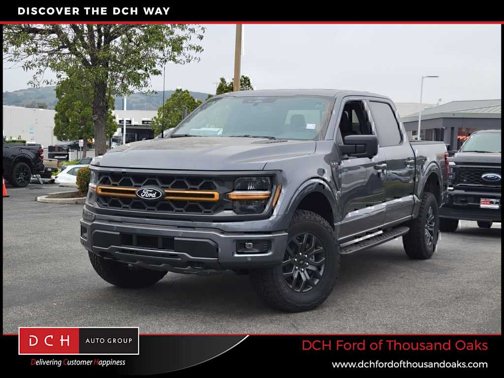 Carbonized Gray Metallic 2026 Ford F-150 Tremor SuperCrew 4WD Pickup Truck Four-Wheel Drive Automatic