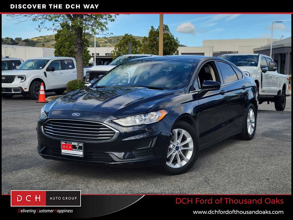 Alto Blue Metallic Tinted Clearcoat 2020 Ford Fusion SE FWD Sedan Front-Wheel Drive 6-Speed Automatic