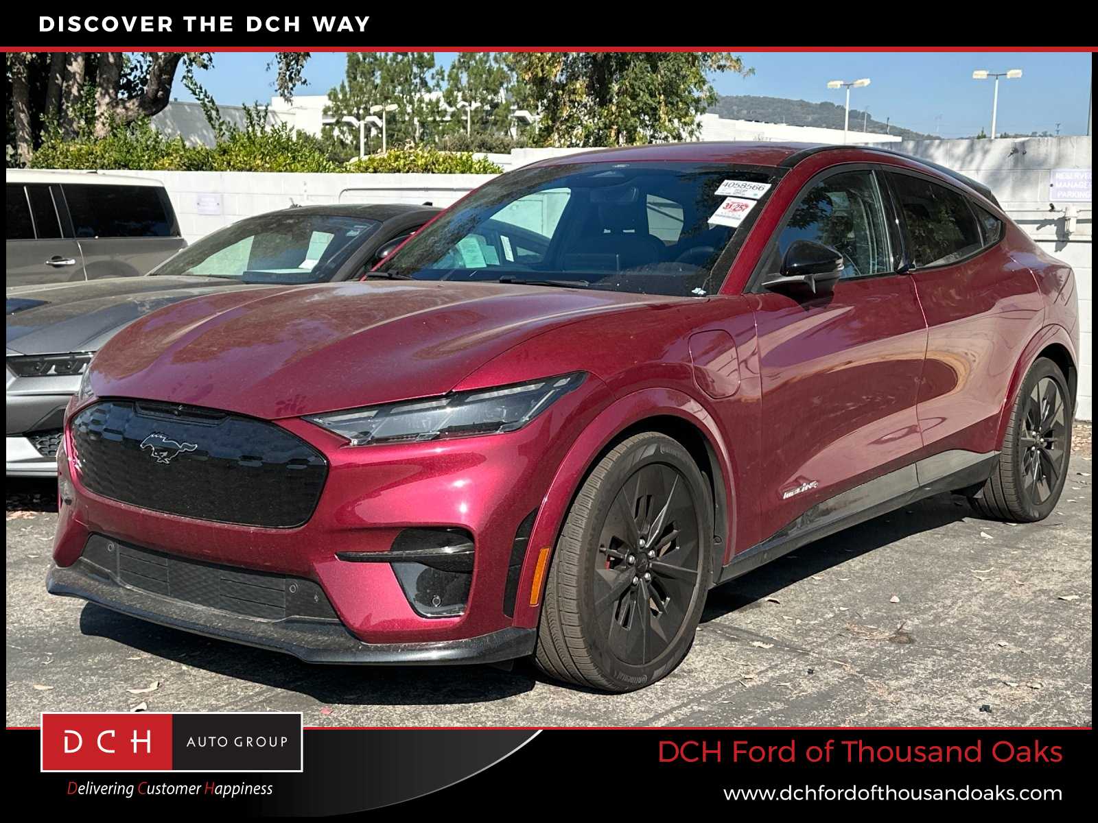 Pink (Molten Magenta Metallic Tinted Clearcoat) 2025 Ford Mustang Mach-E SUV / Crossover All-Wheel Drive 1-Speed Automatic