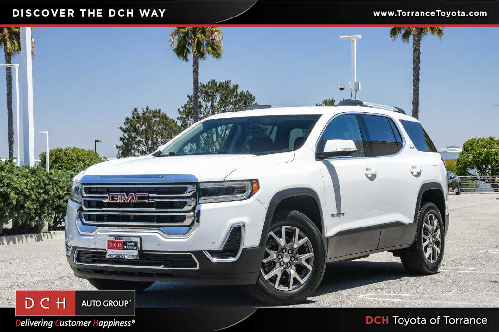 Summit White 2022 GMC Acadia SUV / Crossover Front-Wheel Drive 9-Speed Automatic