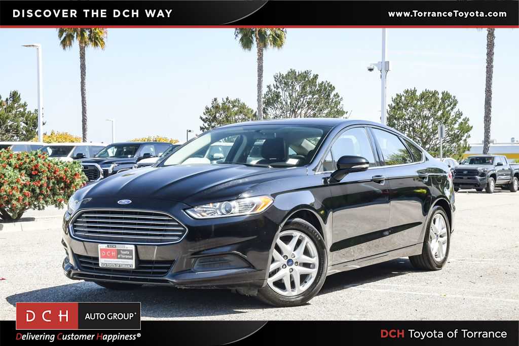 Shadow Black 2016 Ford Fusion Sedan Front-Wheel Drive 6-Speed Automatic