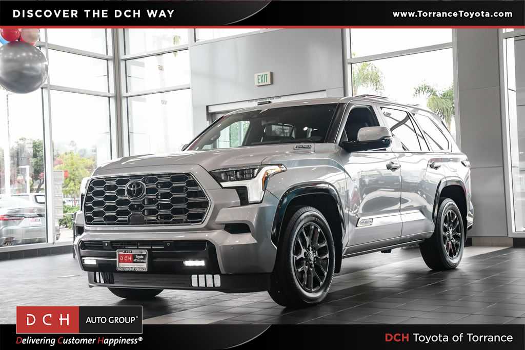 Celestial Silver Metallic 2026 Toyota Sequoia Platinum 4WD SUV / Crossover Four-Wheel Drive Automatic