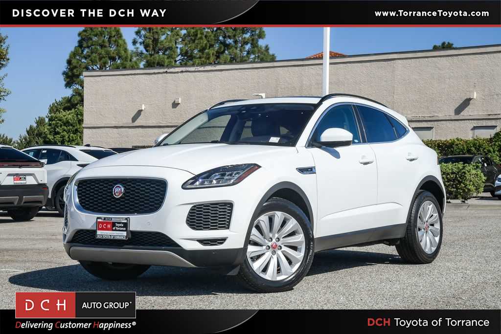 White 2020 Jaguar E-PACE SUV / Crossover All-Wheel Drive 9-Speed Automatic