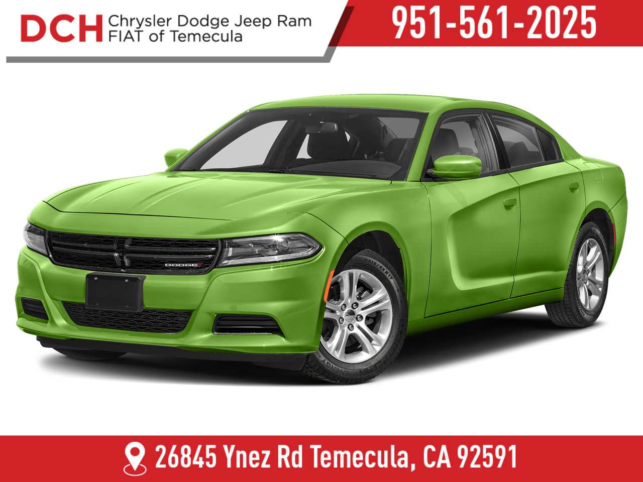 Green (Sublime Metallic Clearcoat) 2023 Dodge Charger Sedan Rear-Wheel Drive 8-Speed Automatic