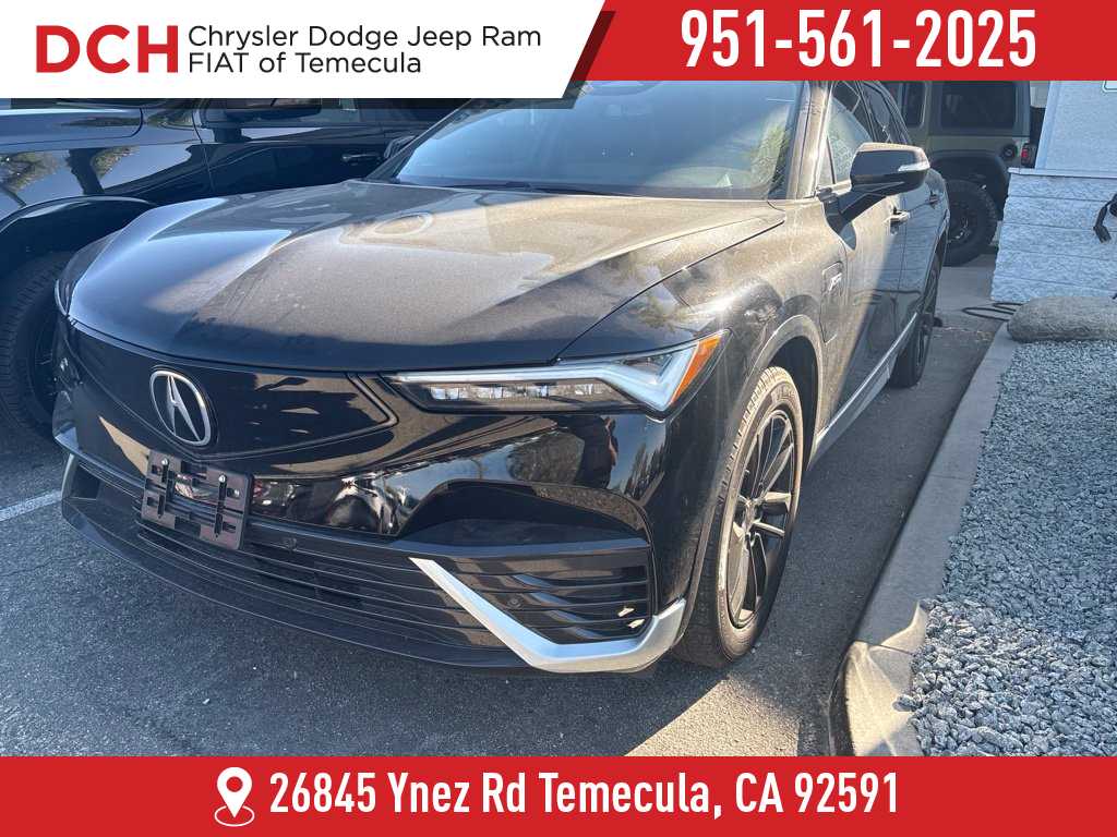 Cosmic Black Metallic 2024 Acura ZDX SUV / Crossover All-Wheel Drive 1-Speed Automatic