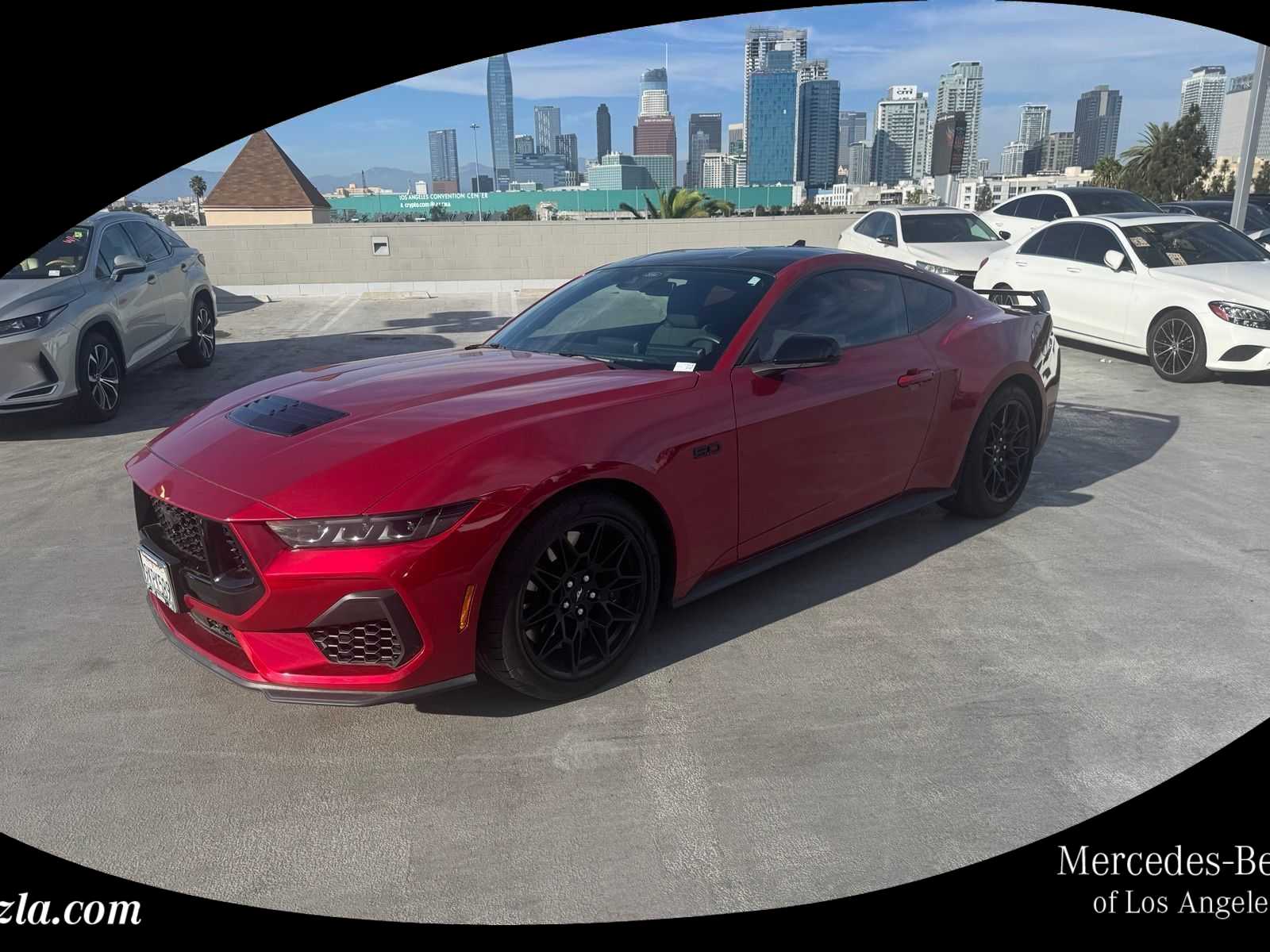 Rapid Red Metallic Tinted Clearcoat 2024 Ford Mustang Coupe Rear-Wheel Drive Automatic