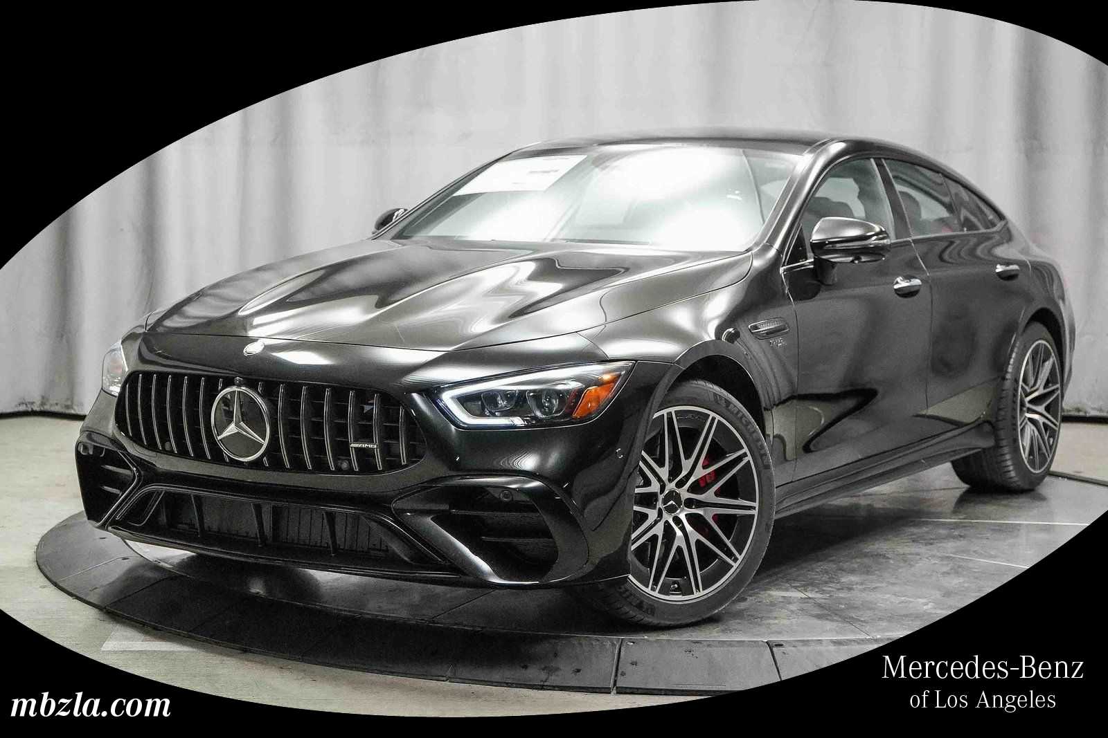 Obsidian Black Metallic 2026 Mercedes-Benz AMG GT Coupe All-Wheel Drive 9-Speed Automatic