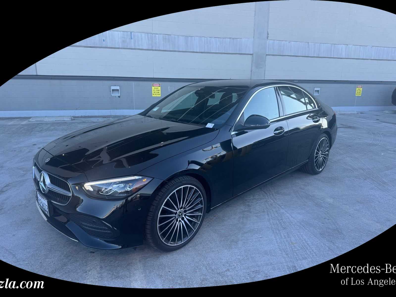 Black 2026 Mercedes-Benz C-Class Sedan Rear-Wheel Drive 9-Speed Automatic
