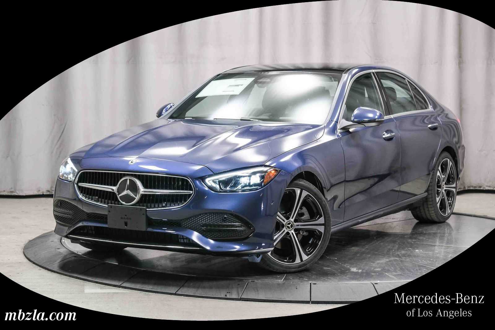 Twilight Blue Metallic 2026 Mercedes-Benz C-Class Sedan Rear-Wheel Drive 9-Speed Automatic