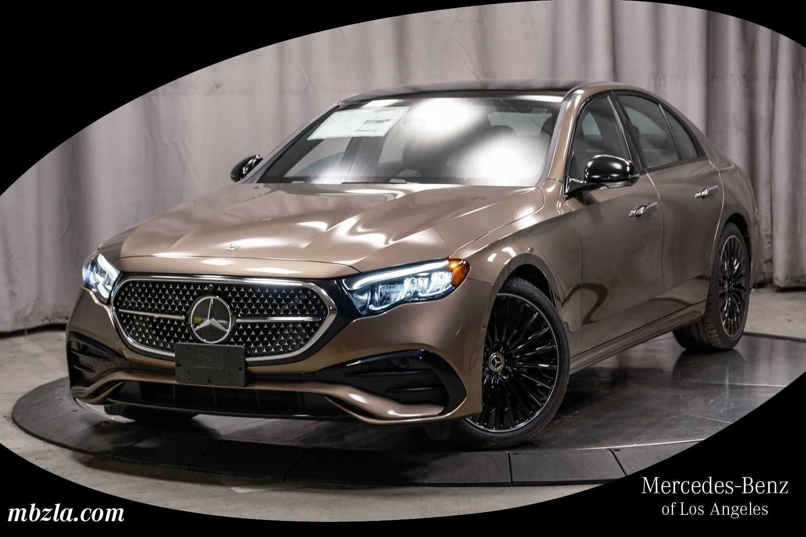 Sonoran Brown Metallic 2026 Mercedes-Benz E-Class Sedan Rear-Wheel Drive 9-Speed Automatic