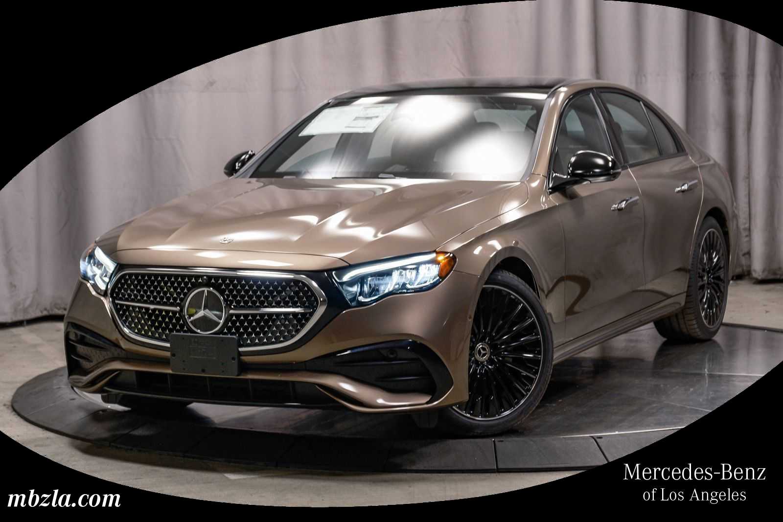 Sonoran Brown Metallic 2026 Mercedes-Benz E-Class Sedan Rear-Wheel Drive 9-Speed Automatic