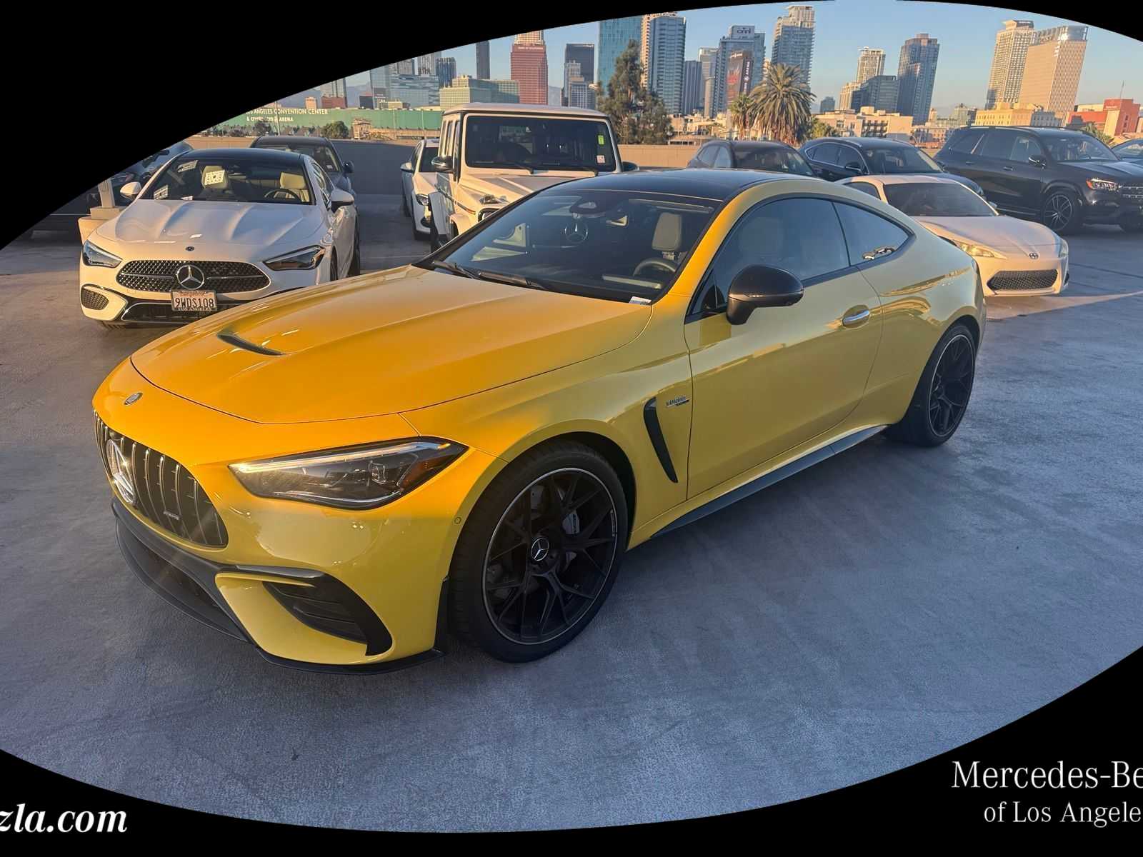 Sun Yellow 2026 Mercedes-Benz CLE Coupe All-Wheel Drive 9-Speed Automatic