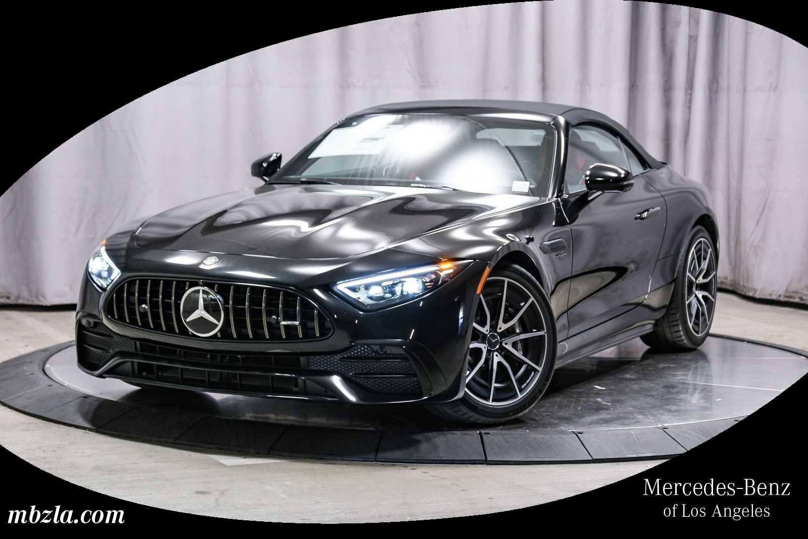 Obsidian Black Metallic 2027 Mercedes-Benz SL-Class Convertible Rear-Wheel Drive 9-Speed Automatic