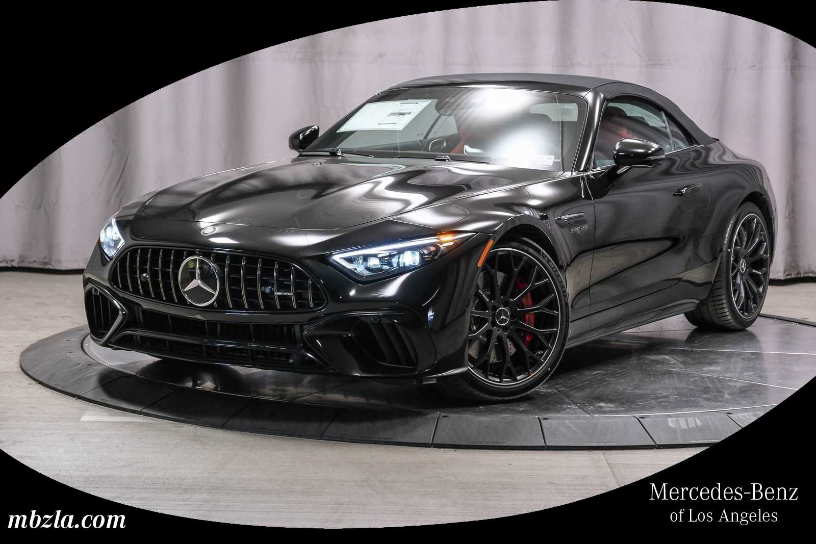 Obsidian Black Metallic 2027 Mercedes-Benz SL-Class Convertible All-Wheel Drive 9-Speed Automatic