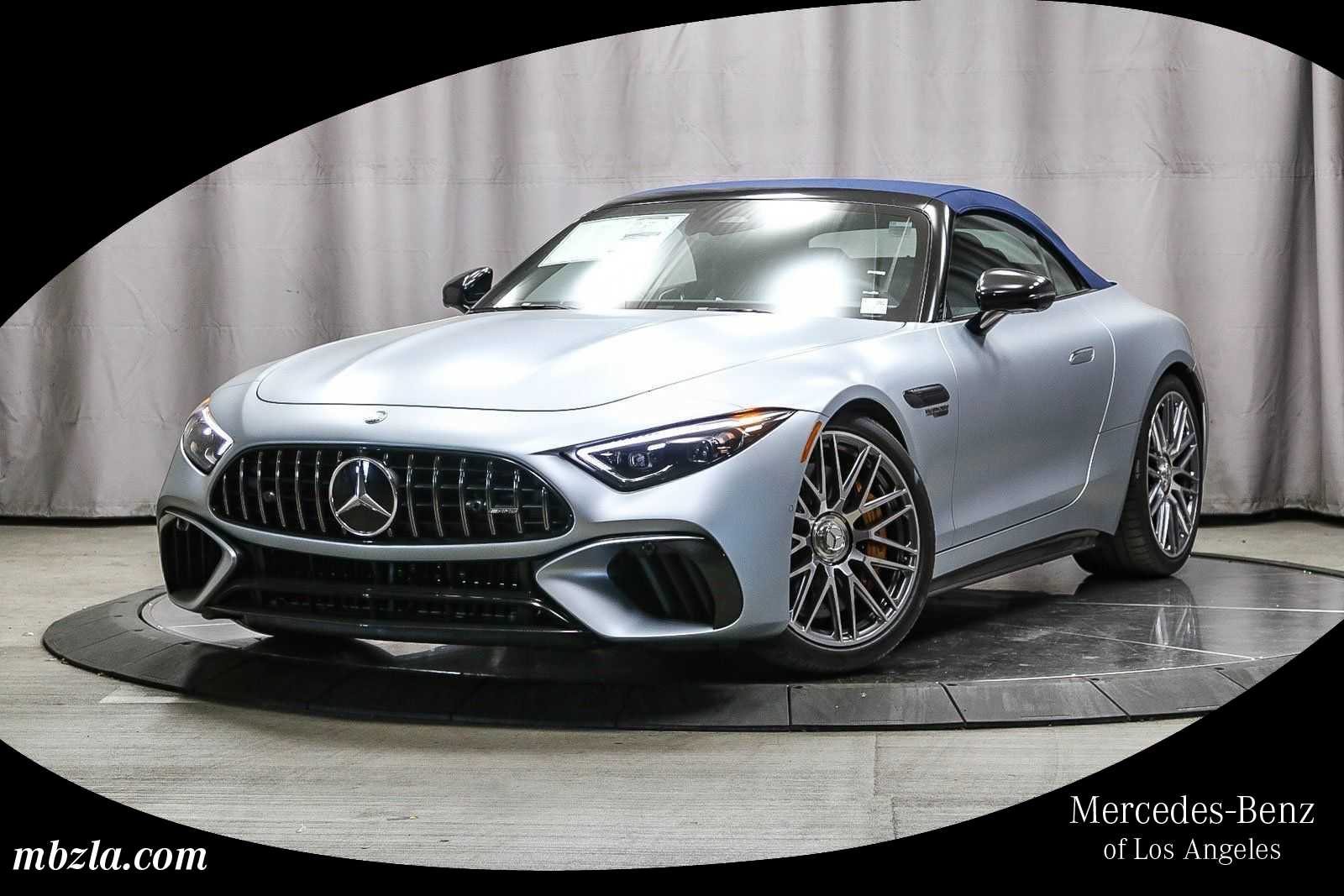 MANUFAKTUR Cirrus Silver MAGNO 2024 Mercedes-Benz SL-Class Convertible All-Wheel Drive 9-Speed Automatic