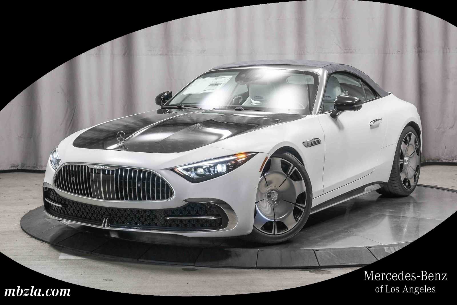 MANUFAKTUR Moonlight White Magno 2026 Mercedes-Benz SL-Class Convertible All-Wheel Drive 9-Speed Automatic