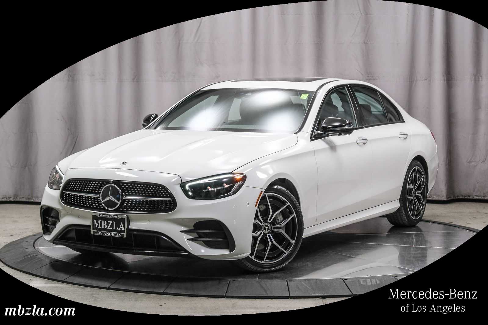 Polar White 2022 Mercedes-Benz E-Class Sedan Rear-Wheel Drive 9-Speed Automatic
