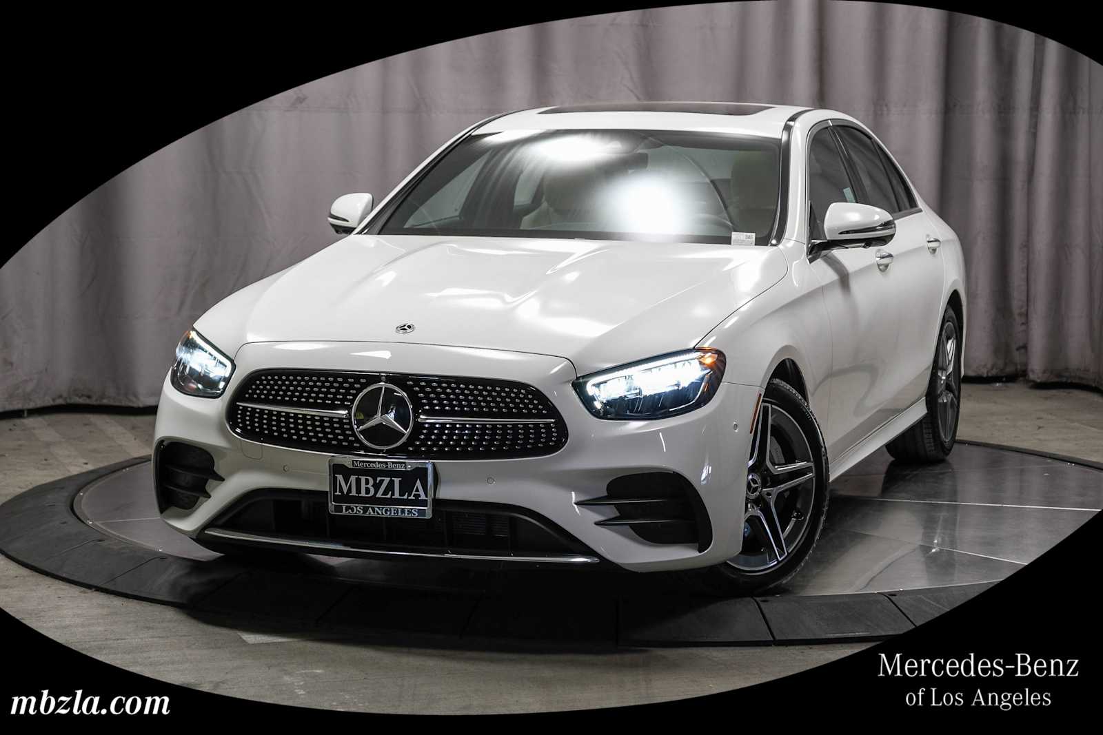Polar White 2022 Mercedes-Benz E-Class Sedan Rear-Wheel Drive 9-Speed Automatic