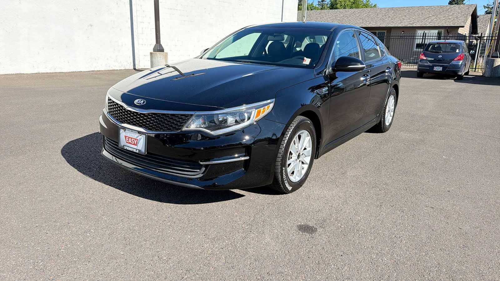 Ebony Black 2016 Kia Optima Sedan Front-Wheel Drive 6-Speed Automatic