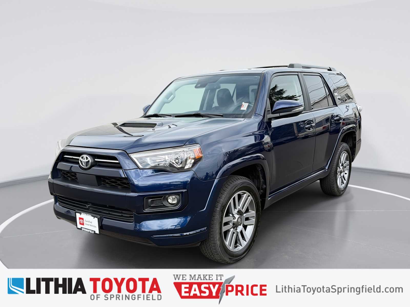 Nautical Blue Metallic 2022 Toyota 4Runner TRD Sport 4WD SUV / Crossover Four-Wheel Drive 5-Speed Automatic