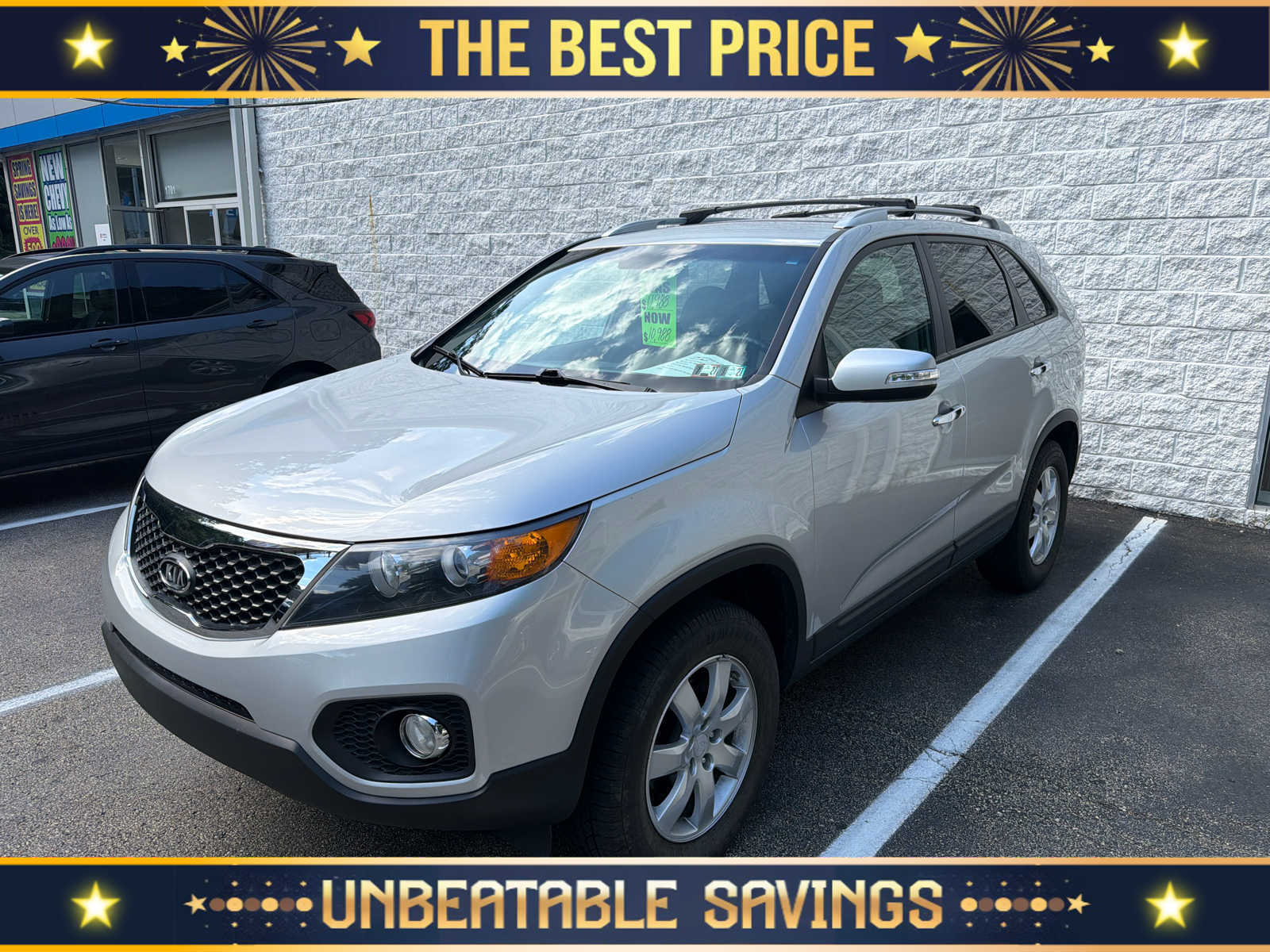 Bright Silver 2011 Kia Sorento SUV / Crossover Front-Wheel Drive 6-Speed Automatic
