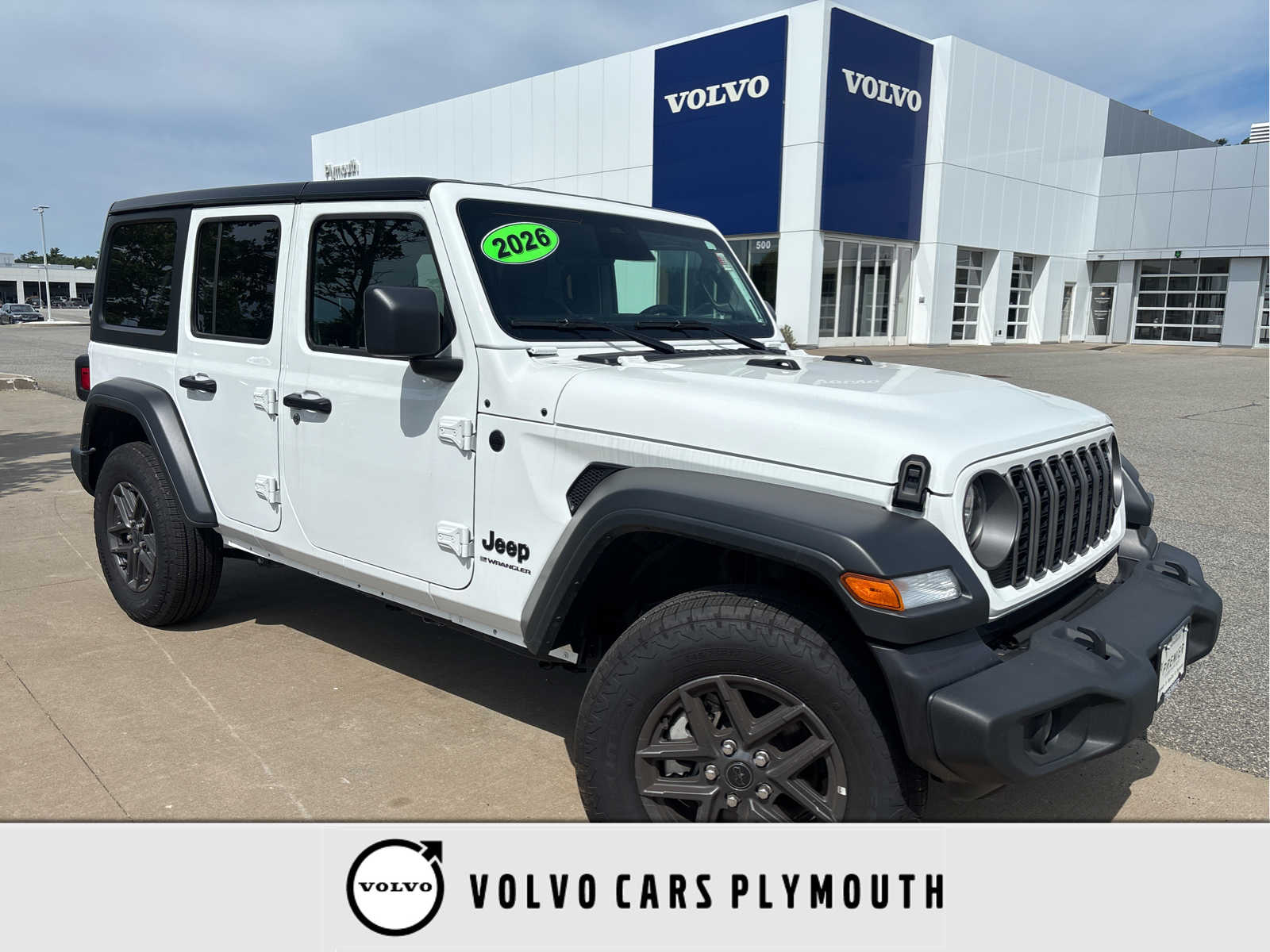 Bright White Clearcoat 2026 Jeep Wrangler SUV / Crossover Four-Wheel Drive 8-Speed Automatic