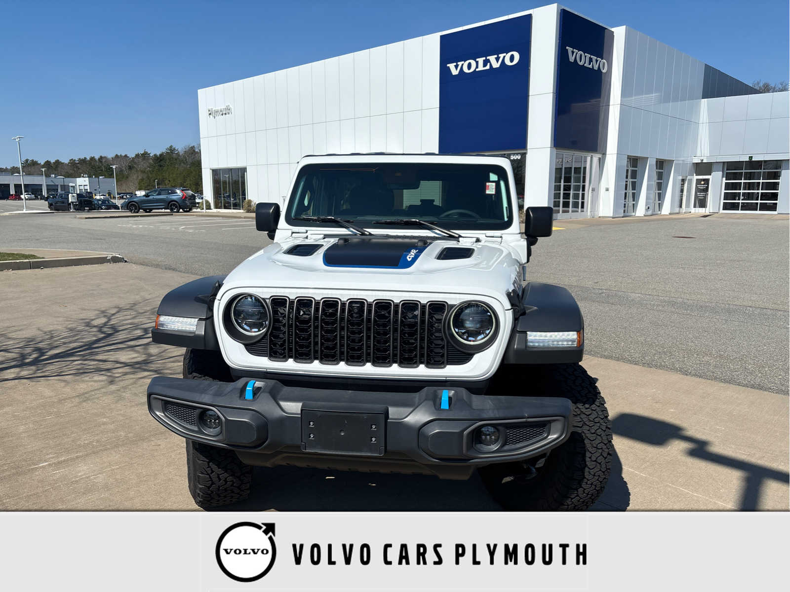 Bright White Clearcoat 2024 Jeep Wrangler 4xe Rubicon 4WD SUV / Crossover Four-Wheel Drive 8-Speed Automatic