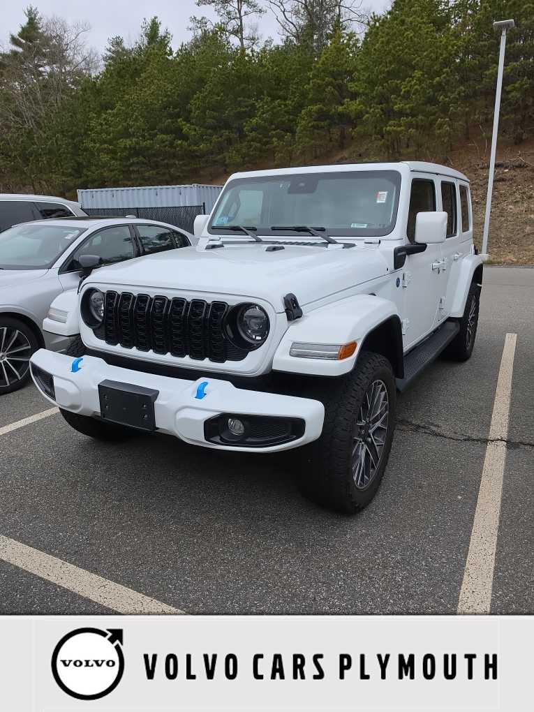 Bright White Clearcoat 2024 Jeep Wrangler 4xe High Altitude 4WD SUV / Crossover Four-Wheel Drive 8-Speed Automatic