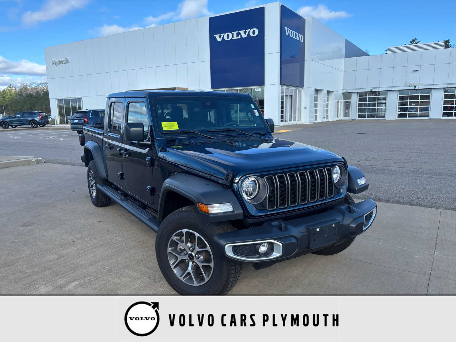 Fathom Blue Pearlcoat 2025 Jeep Gladiator Sport S Crew Cab 4WD Pickup Truck Four-Wheel Drive 8-Speed Automatic