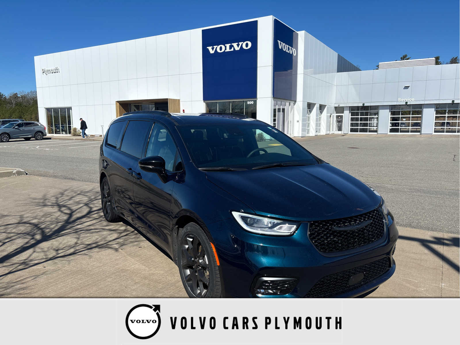 Fathom Blue Pearlcoat 2025 Chrysler Pacifica Limited FWD Minivan Front-Wheel Drive 9-Speed Automatic