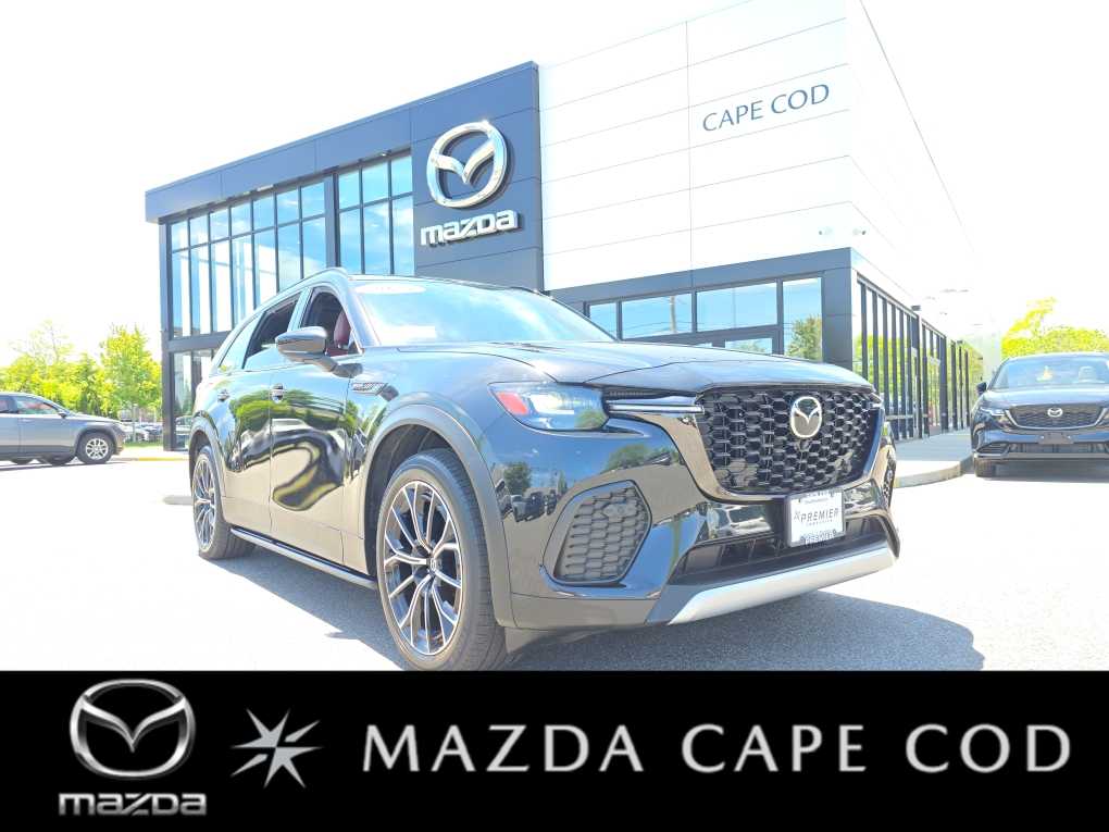 Jet Black Mica 2025 Mazda CX-70 PHEV Premium Plus AWD SUV / Crossover All-Wheel Drive 8-Speed Automatic