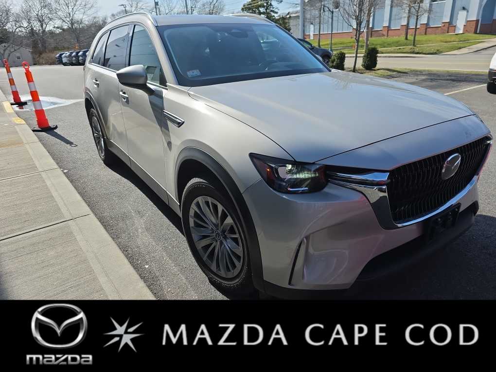 Gray (Platinum Quartz) 2024 Mazda CX-90 3.3 Turbo Preferred Plus AWD SUV / Crossover All-Wheel Drive 8-Speed Automatic