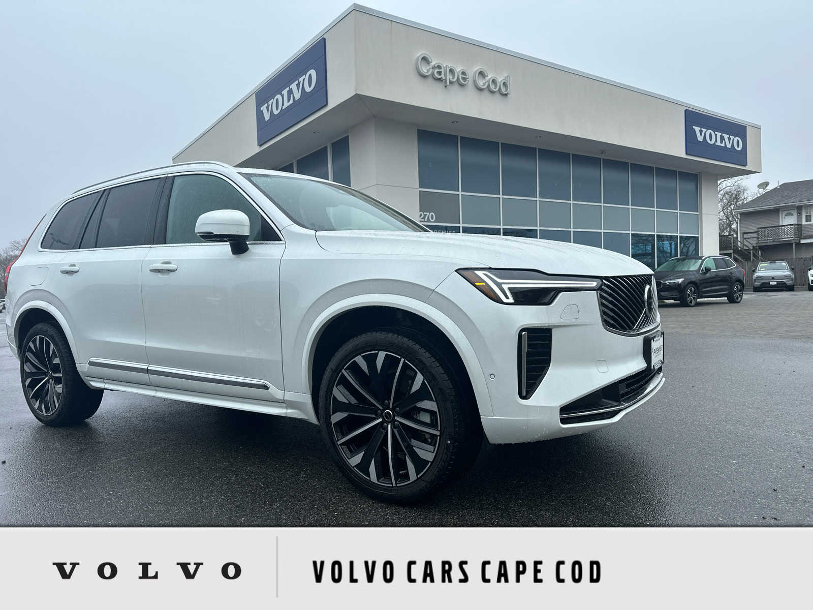 White 2026 Volvo XC90 B6 Plus 7-Passenger AWD SUV / Crossover All-Wheel Drive 8-Speed Automatic