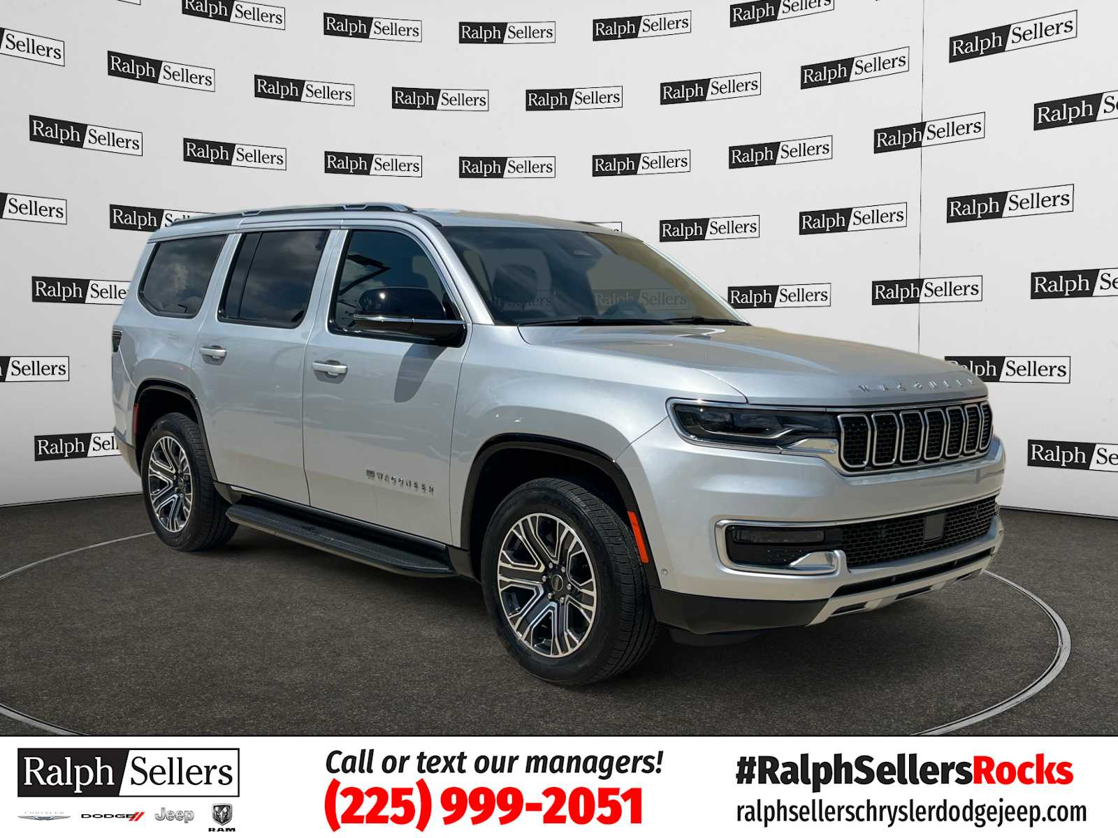 Silver Zynith 2025 Jeep Wagoneer SUV / Crossover Four-Wheel Drive 8-Speed Automatic