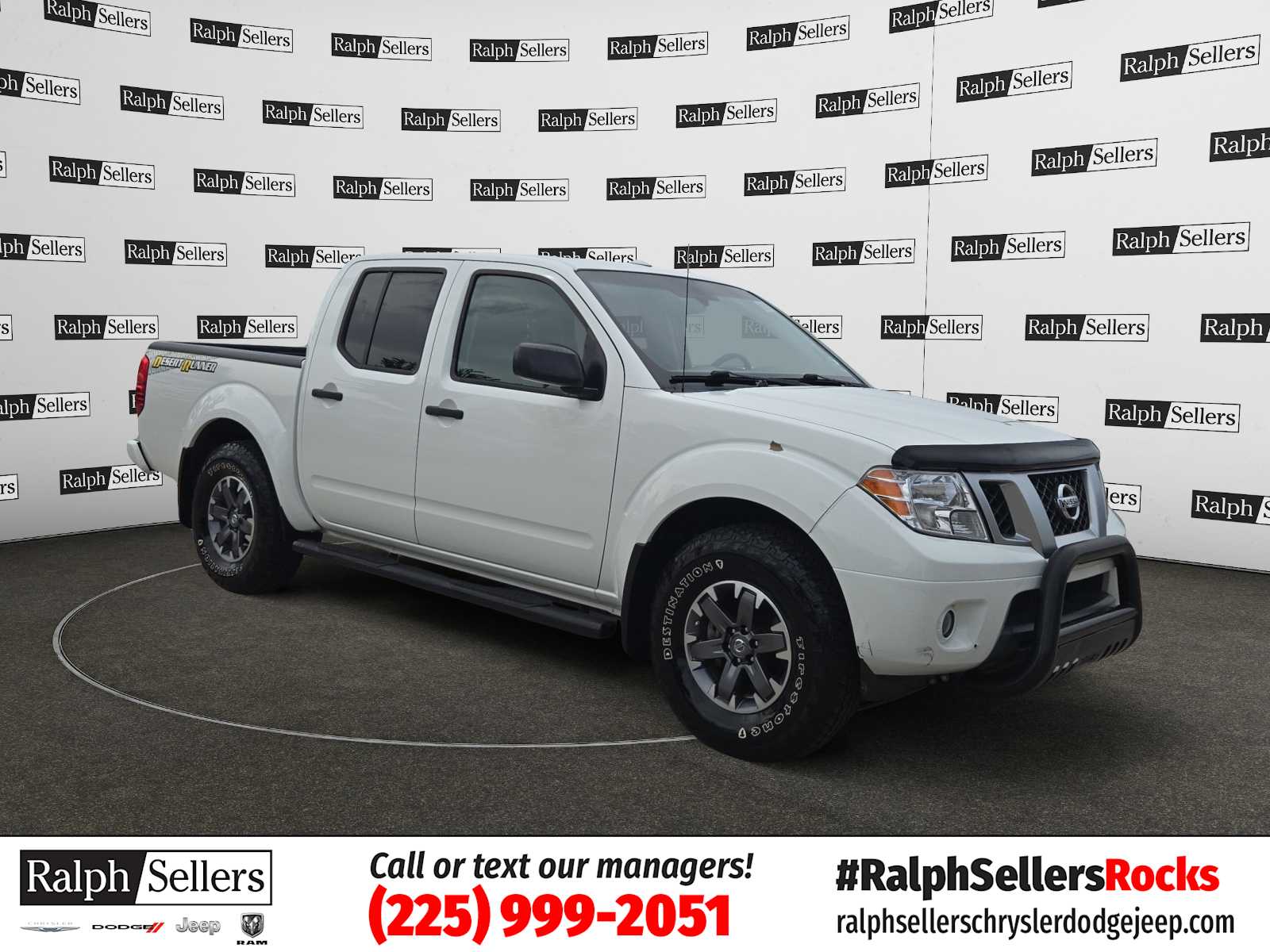 Glacier White 2017 Nissan Frontier Pickup Truck 4X2 Automatic