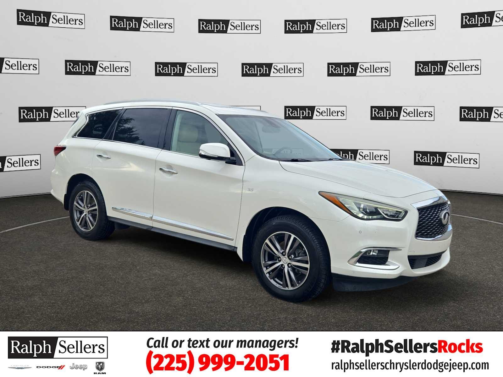 Majestic White 2018 INFINITI QX60 SUV / Crossover Front-Wheel Drive Continuously Variable Transmission