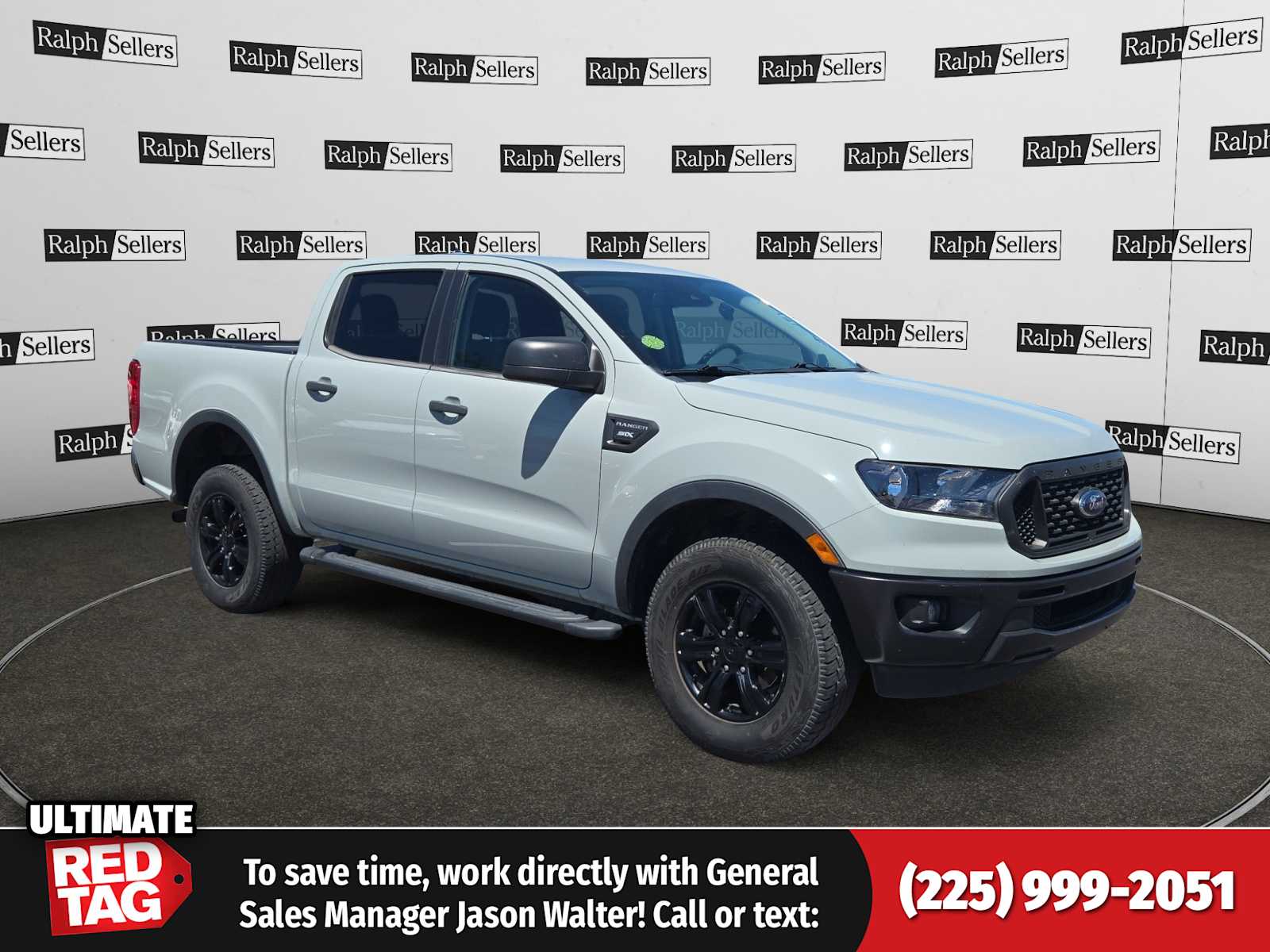 Cactus Gray 2022 Ford Ranger XL SuperCrew RWD Pickup Truck 4X2 Automatic