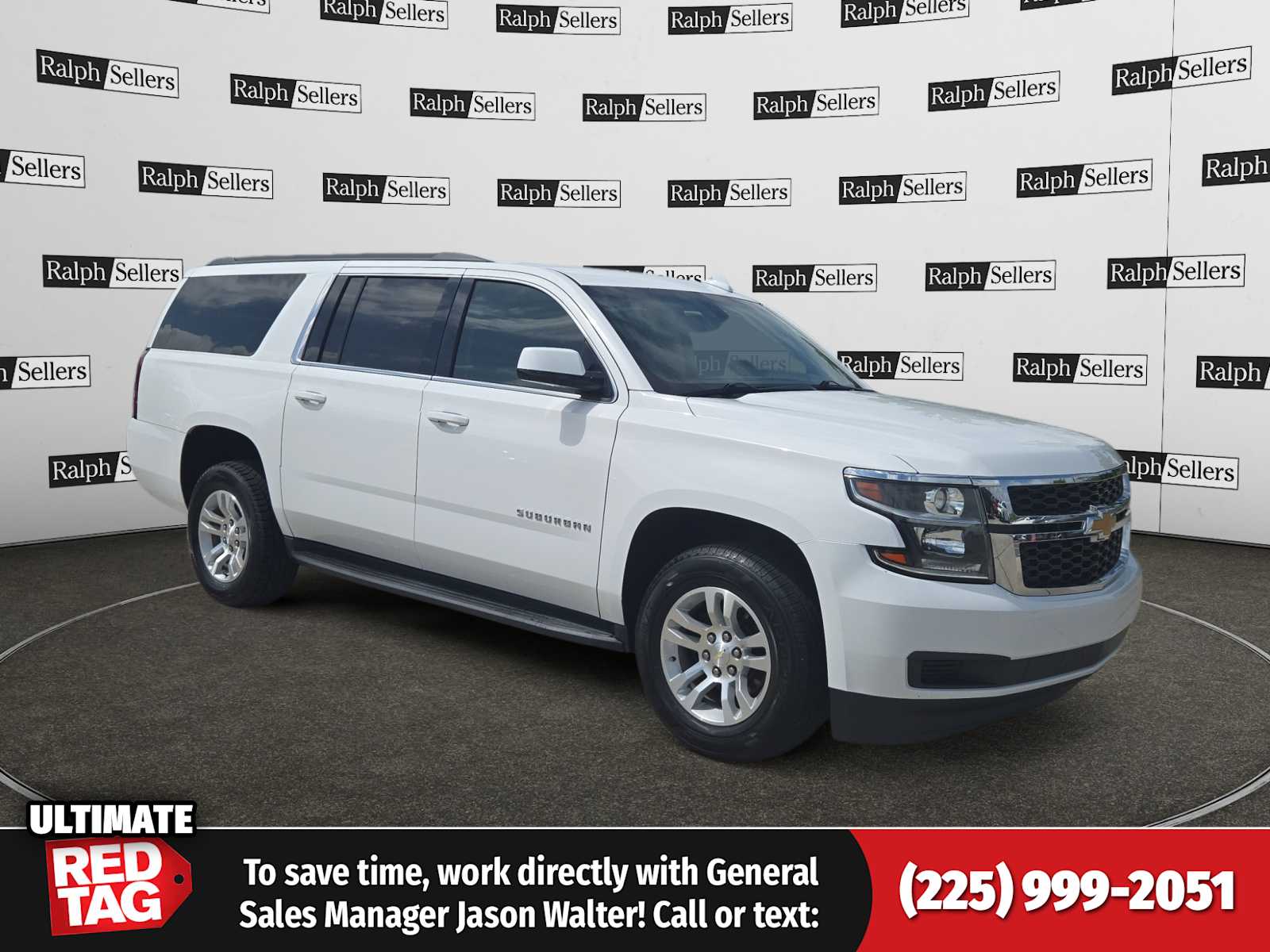 Summit White 2020 Chevrolet Suburban 1500 LS RWD SUV / Crossover 4X2 6-Speed Automatic